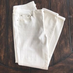 J.Crew white jeans